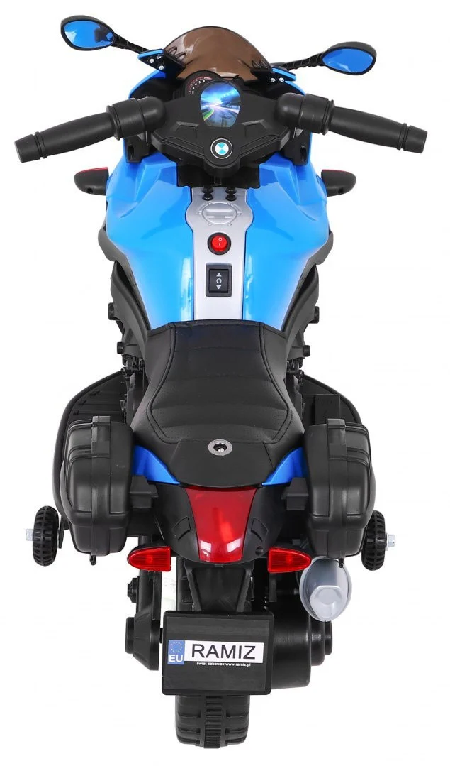 Sjenovit Plavi Motorni Automobil, Plava Motor Na Akumulator 5