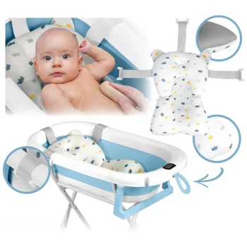 Sklopiva Dječja Kada S Okvirom Ricokids Rk 287 Bijelo Plava 11