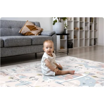 Sklopiva Edukativna Pjenasta Podloga 200 X 180 X 1 Cm Nukido Nk 340, Siva, Var. 734002 11