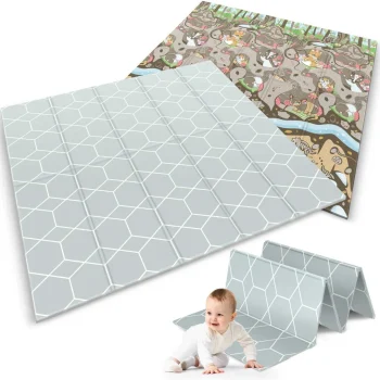 Sklopiva Edukativna Pjenasta Podloga 200 X 180 X 1 Cm Nukido Nk 340 Za Tlo 11