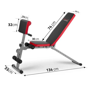 Sklopiva Klupa Za Vježbanje Neo Sport Ns 213 S Klupom Za Propovjednike 9
