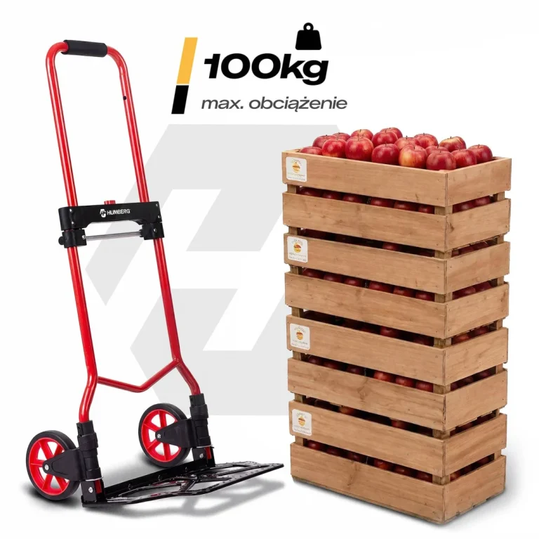 Sklopiva Transportna Kolica, Za Glodalicu, Skladišna Kolica, 100 Kg, Humberg Hm 517 7