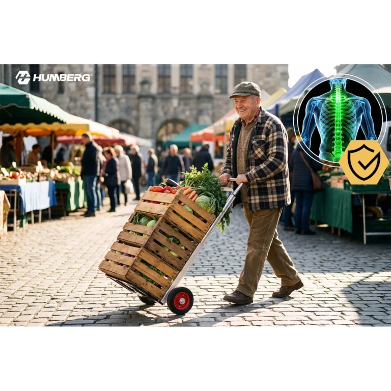 Sklopiva Transportna Kolica, Za Glodalicu, Skladišna Kolica, 90 Kg, Humberg Hm 518 7