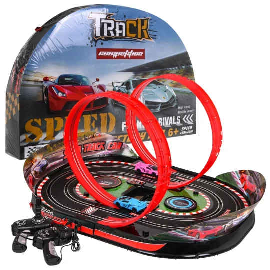 Sklopiva Trkaća Staza Speed Track 6+ Ručno Upravljanje 1