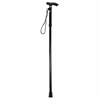 Sklopivi Aluminijski štap Za Hodanje Crni 85–95 Cm 2