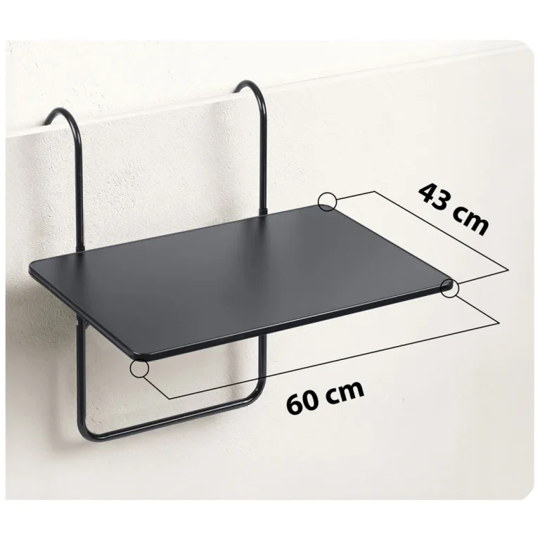 Sklopivi Balkonski Stol Sofotel So 982, 60 × 43 Cm, Crni 4