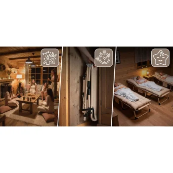 Sklopivi Krevet Za Kampiranje, Vrtna Ležaljka, Chillwell Dream Sofotel, Crvena, Var. 286602 7