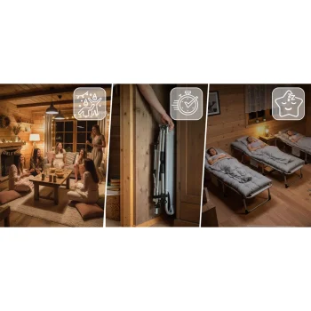 Sklopivi Krevet Za Kampiranje, Vrtna Ležaljka, Chillwell Dream Sofotel, Crvena 10
