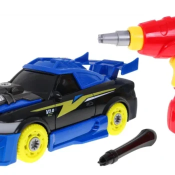 Sklopivi Sportski Automobil 2 U 1 S Odvijačem, Zvukovi I Svjetla, 3+ 2