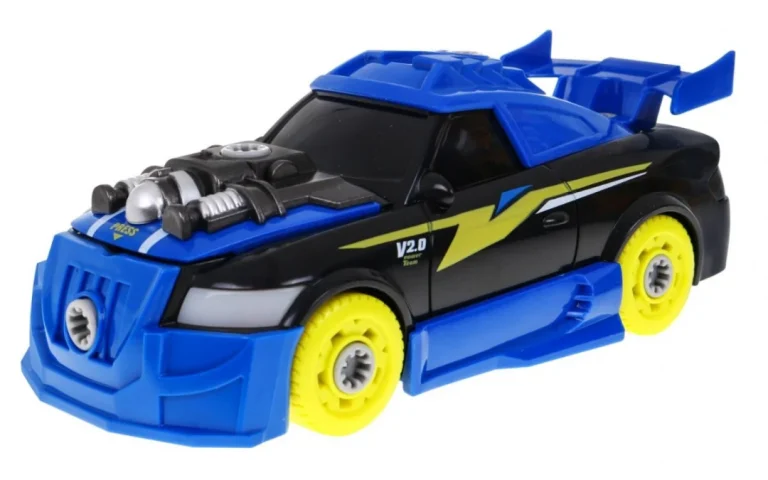 Sklopivi Sportski Automobil 2 U 1 S Odvijačem, Zvukovi I Svjetla, 3+ 3