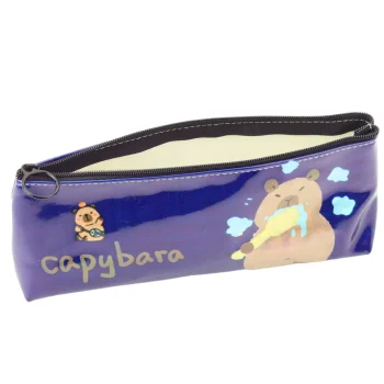 Školska Pernica Capybara Za Pranje Zubi Tamnoplava 20 X 8,5 X 4 Cm 3