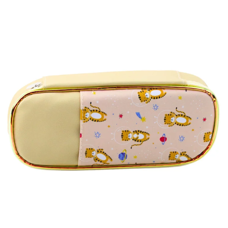 Školska Pernica Space Tigers Kit Bež 24 Cm 2