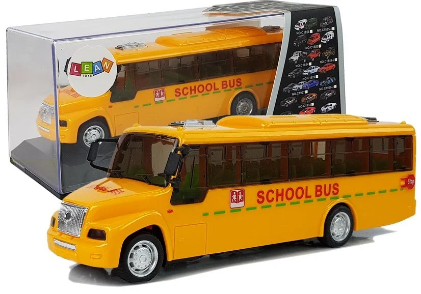 Školski Autobus Spring Drive. Svjetla I Zvukovi. Otvaranje Vrata 1