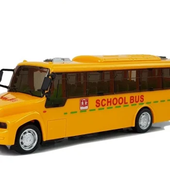 Školski Autobus Spring Drive. Svjetla I Zvukovi. Otvaranje Vrata 2