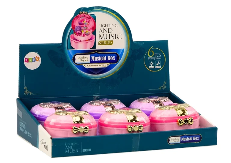 Škrinja Za Nakit U Obliku Srca S Dodacima, Melodije I Svjetla 4