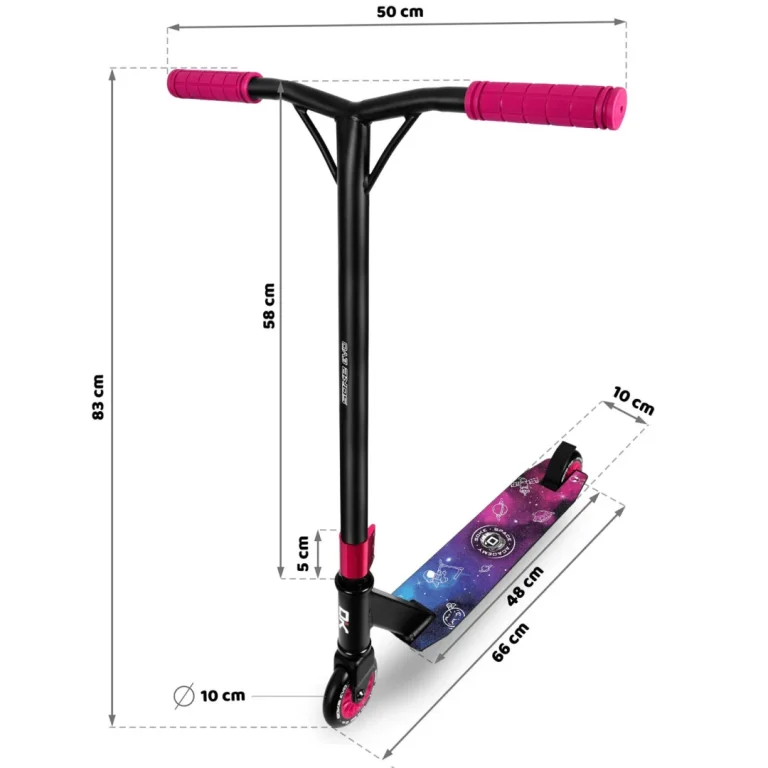 Skuter Za Akrobacije Soke Evo, Rubin, Rubin, Var. 1623 801213 11