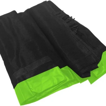 Skyramiz Zelena Zaštitna Mreža Za Vrtni Trampolin 427 Cm/14 Stopa 6 Tunela S Stupovima 2