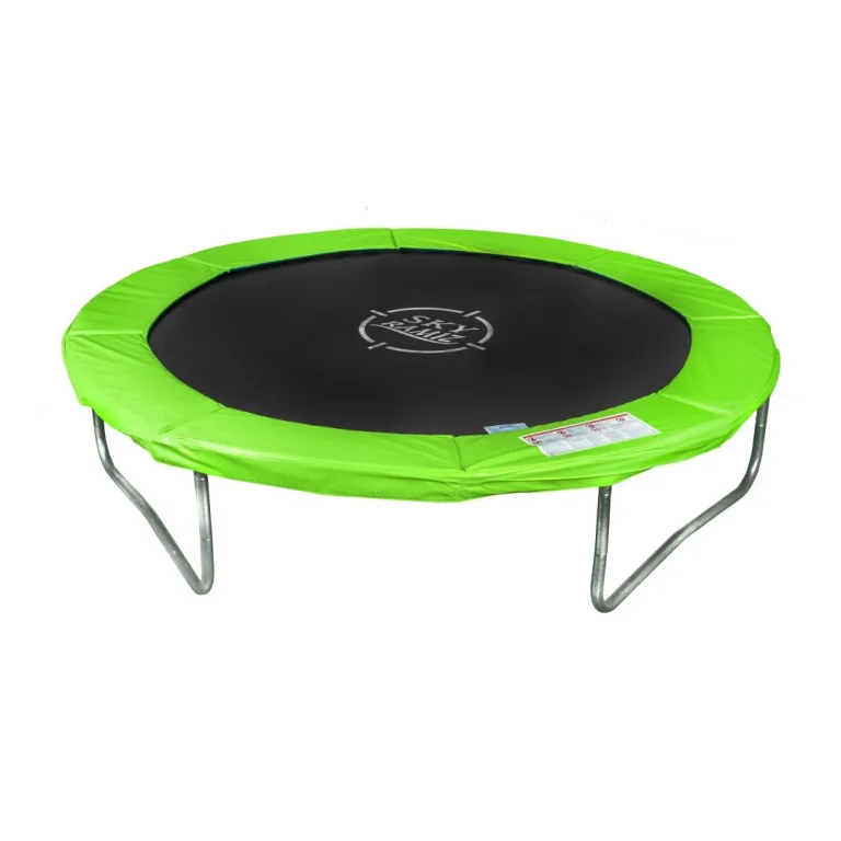 Skyramiz Vrtni Trampolin 244 Cm 8 Stopa Za Djecu Zeleni + Pribor, Zelena 5