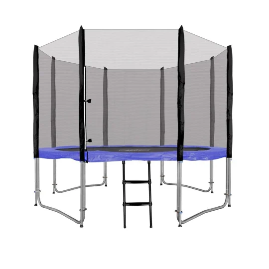 Skyramiz Vrtni Trampolin 305 Cm 10 Stopa Za Djecu Plavi + Pribor, Plava 1