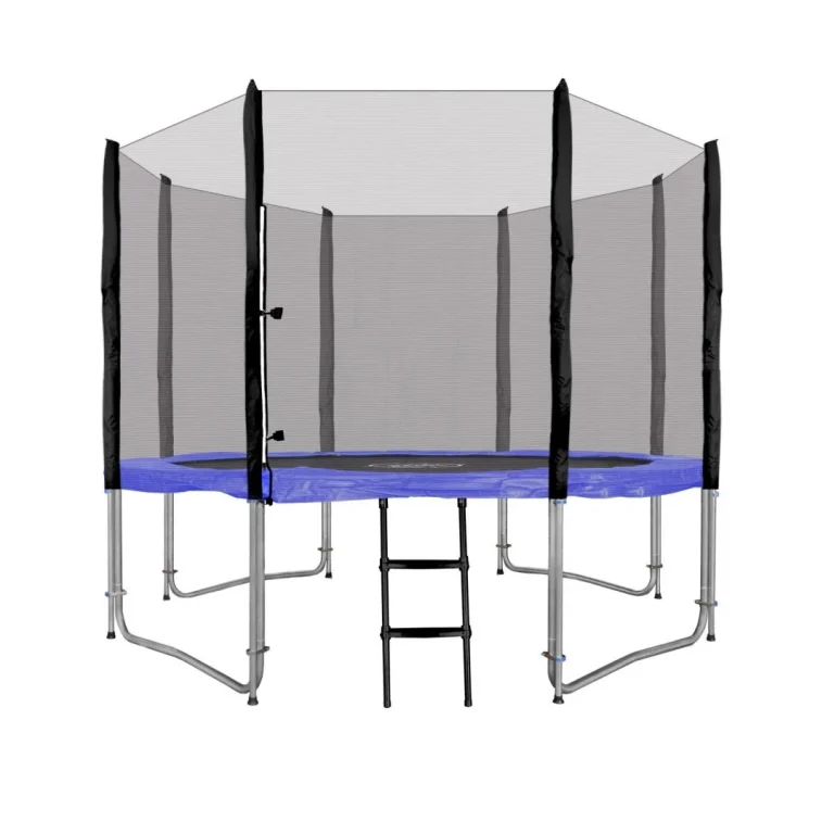 Skyramiz Vrtni Trampolin 305 Cm 10 Stopa Za Djecu Plavi + Pribor, Plava 1