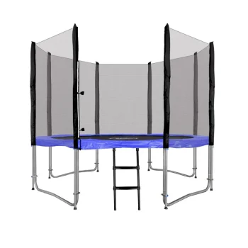 Skyramiz Vrtni Trampolin 305 Cm 10 Stopa Za Djecu Plavi + Pribor, Plava 2