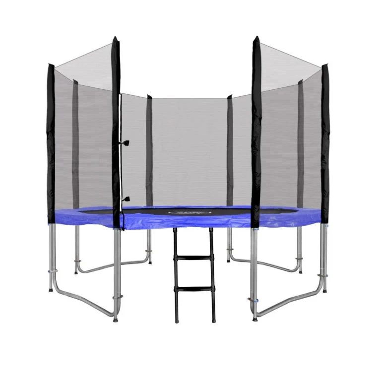 Skyramiz Vrtni Trampolin 305 Cm 10 Stopa Za Djecu Plavi + Pribor, Plava 2