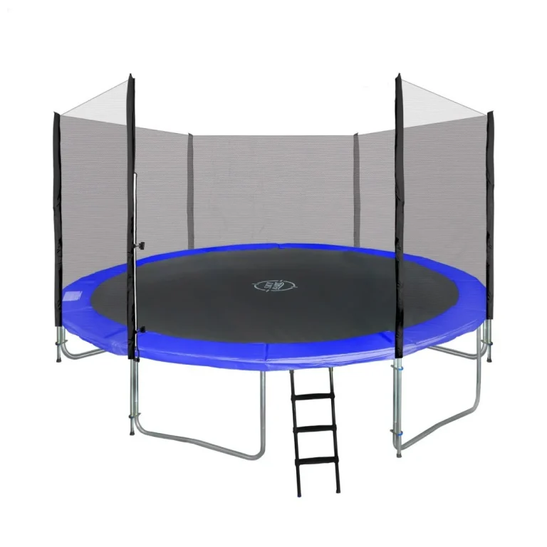 Skyramiz Vrtni Trampolin 366 Cm 12 Stopa Za Djecu Plavi + Pribor, Plava 2