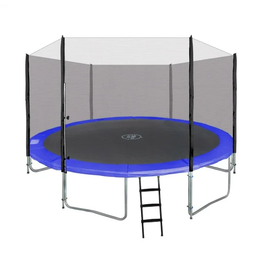 Skyramiz Vrtni Trampolin 427 Cm 14 Stopa Za Djecu Plavi + Pribor, Plava 1