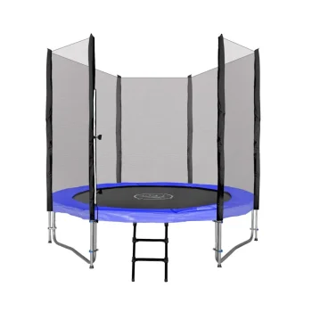 Skyramiz Vrtni Trampolin Za Djecu 244 Cm 8 Ft Plavi + Pribor, Plava 2