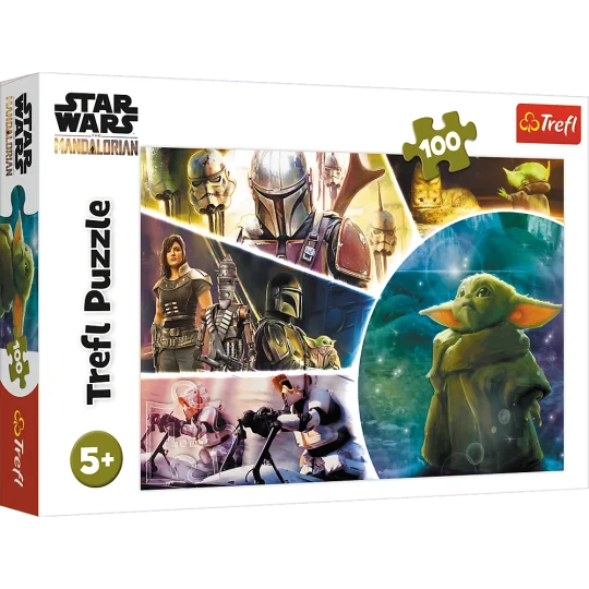 Slagalica 100 Ratovi Zvijezda Star Wars Beba Yoda Trefl 16413 1