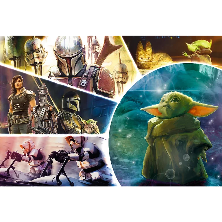 Slagalica 100 Ratovi Zvijezda Star Wars Beba Yoda Trefl 16413 2