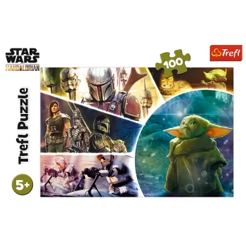 Slagalica 100 Ratovi Zvijezda Star Wars Beba Yoda Trefl 16413 3