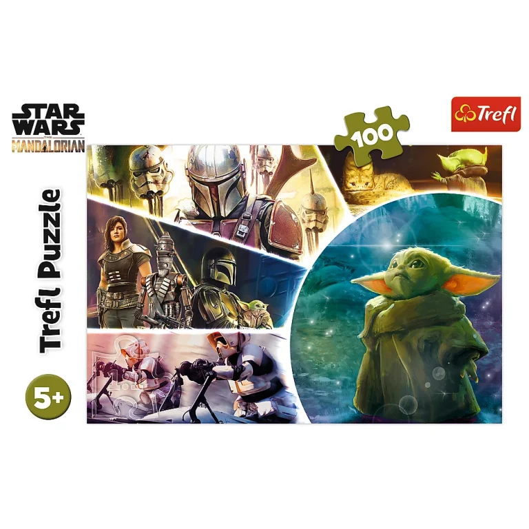 Slagalica 100 Ratovi Zvijezda Star Wars Beba Yoda Trefl 16413 3