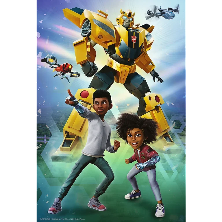 Slagalica 100 Transformers Earthspark Tim, Trefl 16457 2