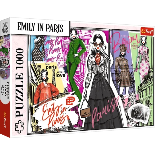 Slagalica 1000 Emily U Parizu: Modne Inspiracije Trefl 10967 1