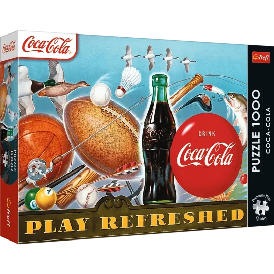 Slagalica 1000 Premium Plus Coca Cola: Trenutak Osvježenja Trefl 12101 1