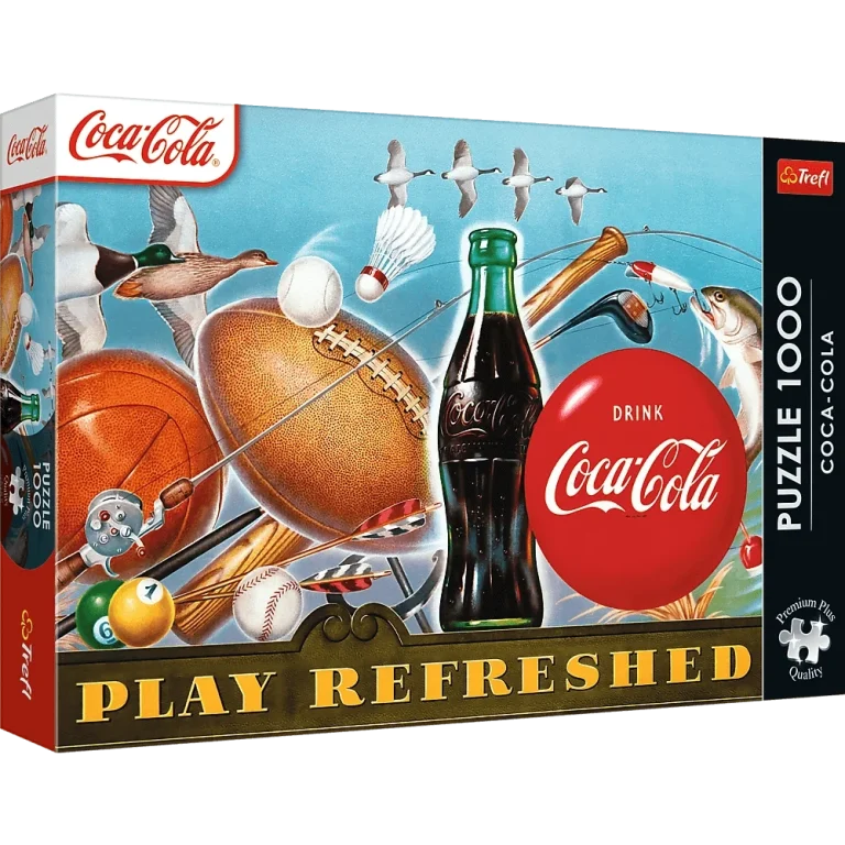 Slagalica 1000 Premium Plus Coca Cola: Trenutak Osvježenja Trefl 12101 1