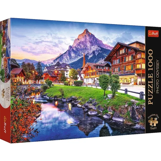 Slagalica 1000 Premium Plus Foto Odiseja: Alpski Grad Trefl 10854 1