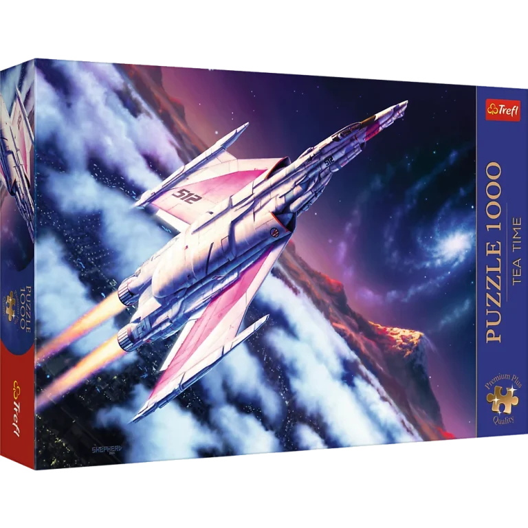 Slagalica 1000 Premium Plus Vrijeme Za čaj: Svemirski Let Trefl 12075 1