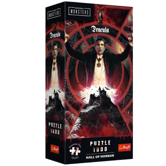 Slagalica 1000 – Premium Plus – Dvorana Užasa: Drakula – Trefl 12109 1