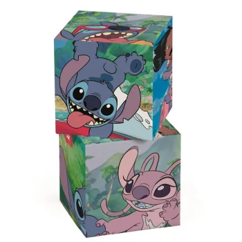 Slagalica 12 Kockastih Blokova Disney Stitch Clementoni 41347 2
