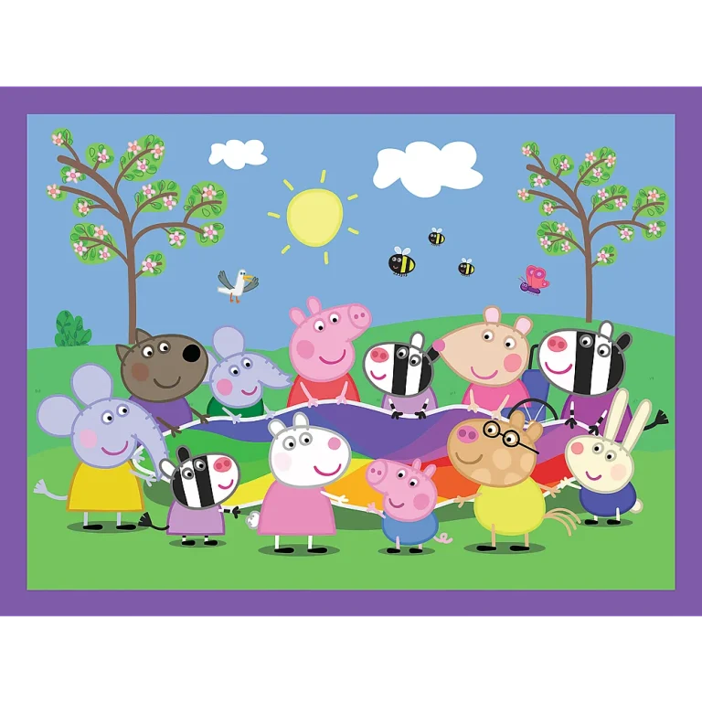 Slagalica 2 U 1 Peppa Pig S Memorijom, Trefl 93331 3