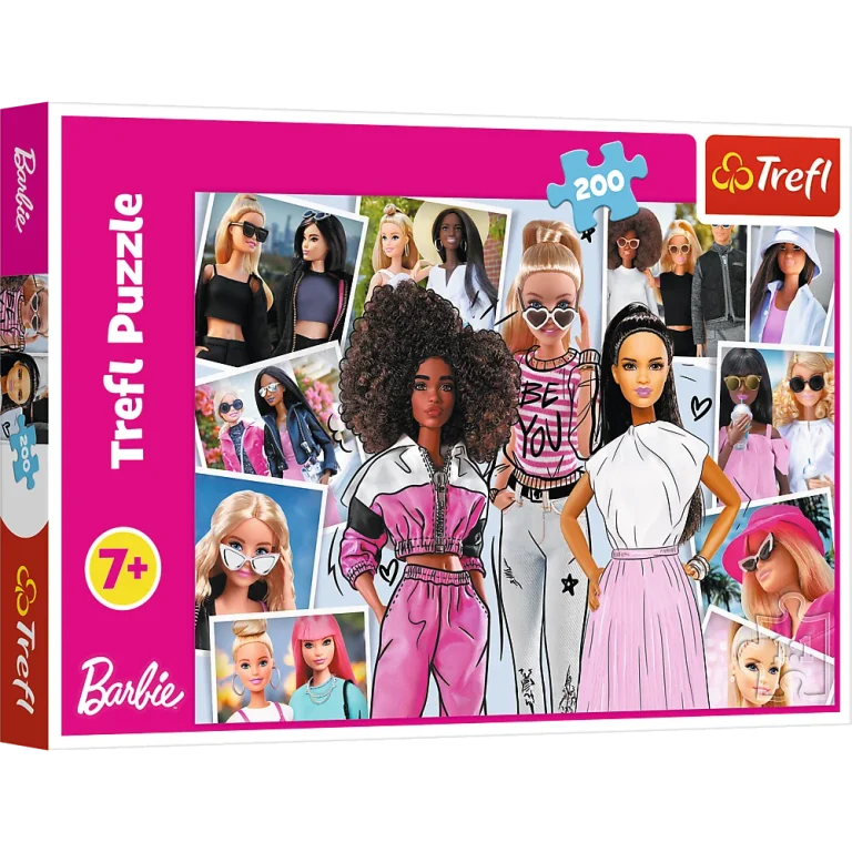 Slagalica 200 U Svijetu Barbie, 48 × 34 Cm, Trefl 13301 1
