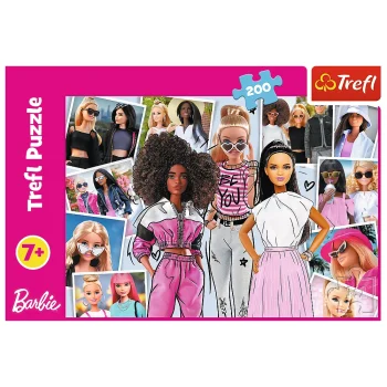 Slagalica 200 U Svijetu Barbie, 48 × 34 Cm, Trefl 13301 3