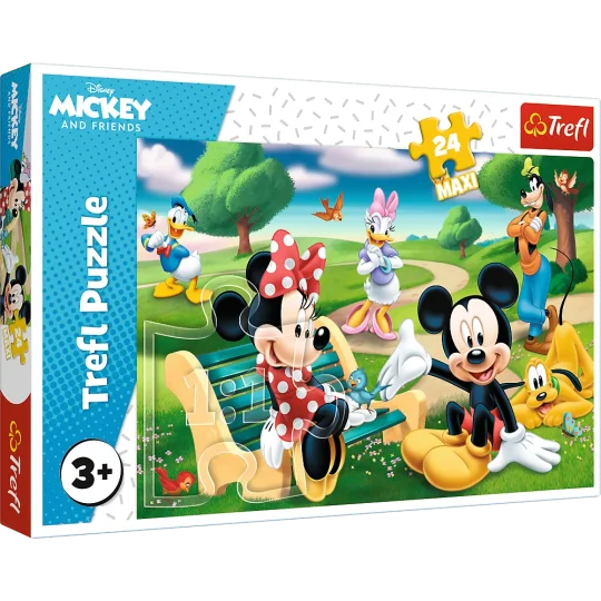 Slagalica 24maxi Mickey Mouse S Prijateljima Disney Standardni Likovi Trefl 14344 1