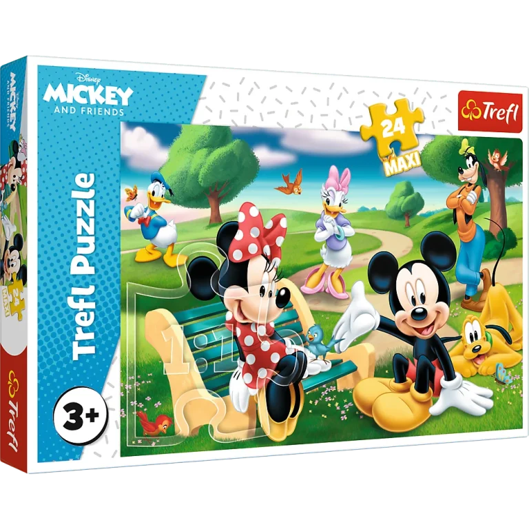 Slagalica 24maxi Mickey Mouse S Prijateljima Disney Standardni Likovi Trefl 14344 1