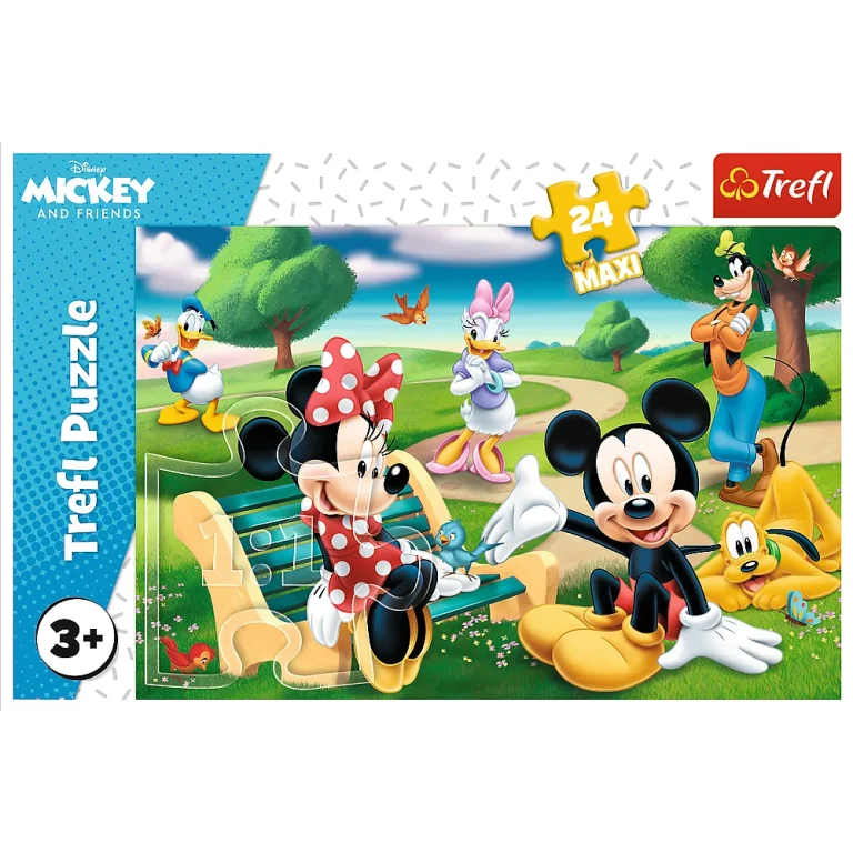 Slagalica 24maxi Mickey Mouse S Prijateljima Disney Standardni Likovi Trefl 14344 3