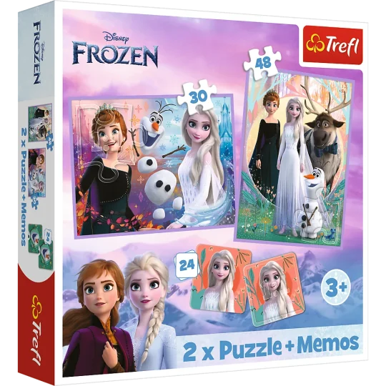 Slagalica 2u1+zapisci Princeze U Svojoj Zemlji Disney Frozen 2 93335 1