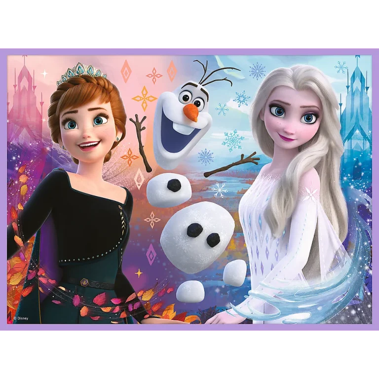 Slagalica 2u1+zapisci Princeze U Svojoj Zemlji Disney Frozen 2 93335 2