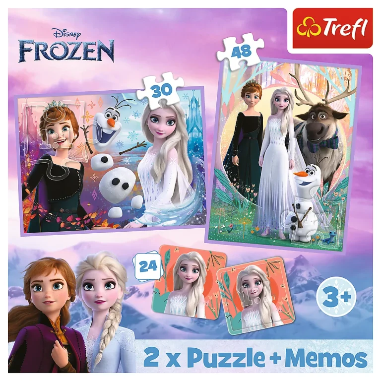 Slagalica 2u1+zapisci Princeze U Svojoj Zemlji Disney Frozen 2 93335 5